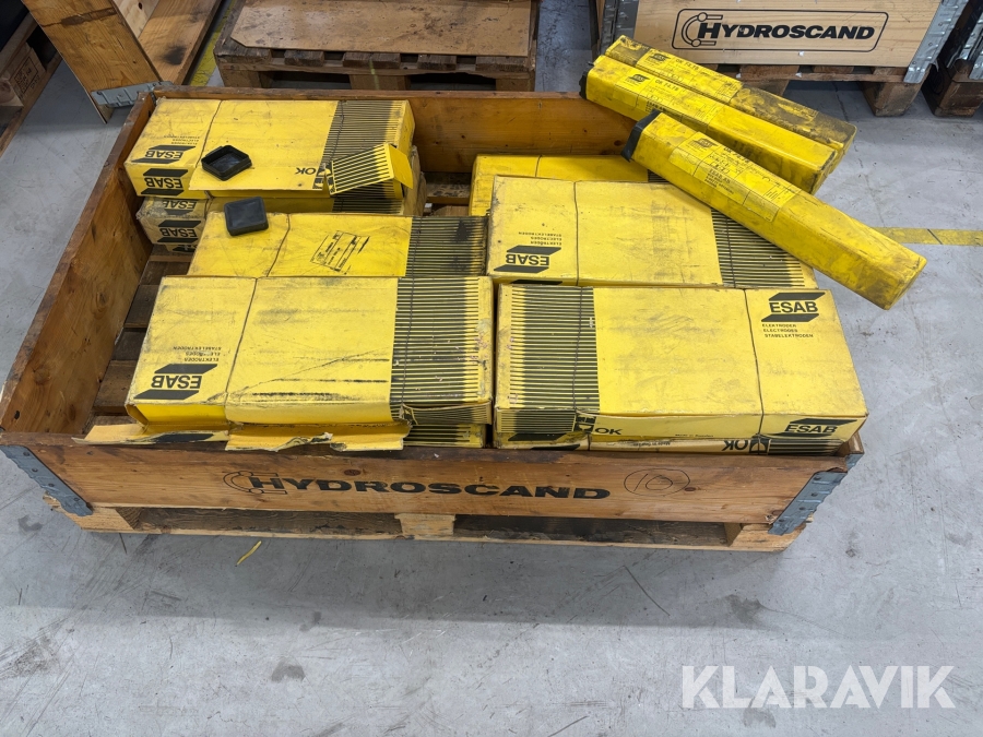 Parti med svetselektroder ESAB 6 och 4mm