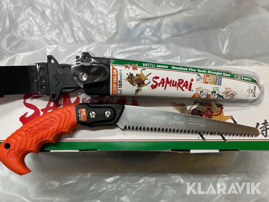 Parti med grensågar Samurai GSF-180-SH 6st