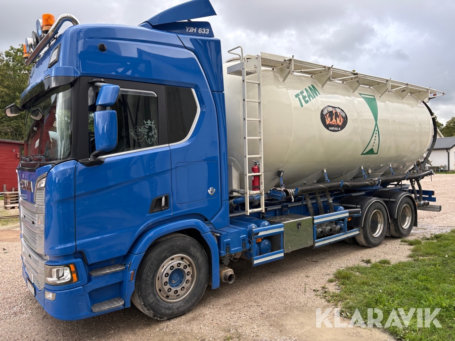 Bulkbil Scania 730 Next Generation V8 32m3 bulk