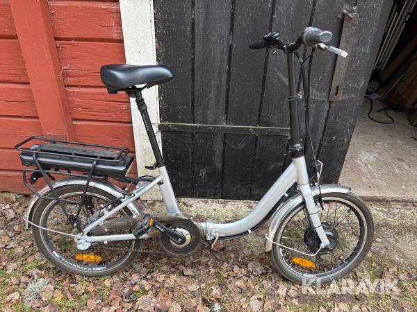 Fällbar elcykel