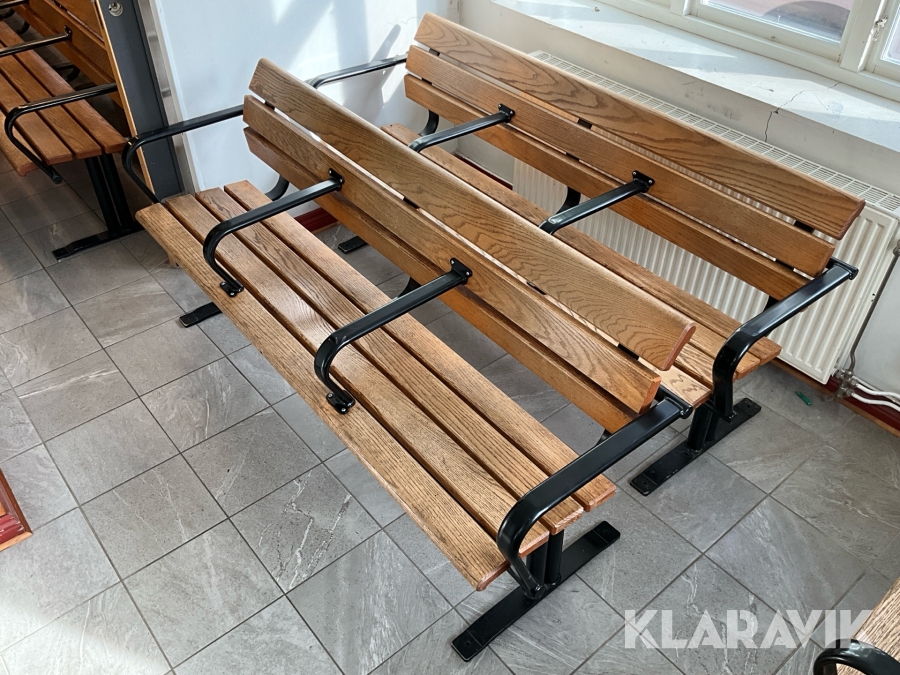 Parksoffa/Trädgårdsbänk Nola Sweden 2st