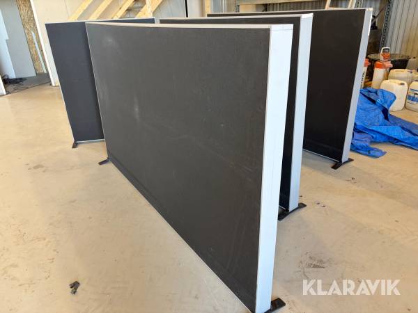 Kontorsavskiljare 4st