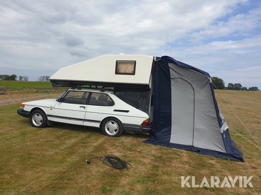 Husbil Toppola Saab 900i 2,0 med 2 sovplatser & förtält