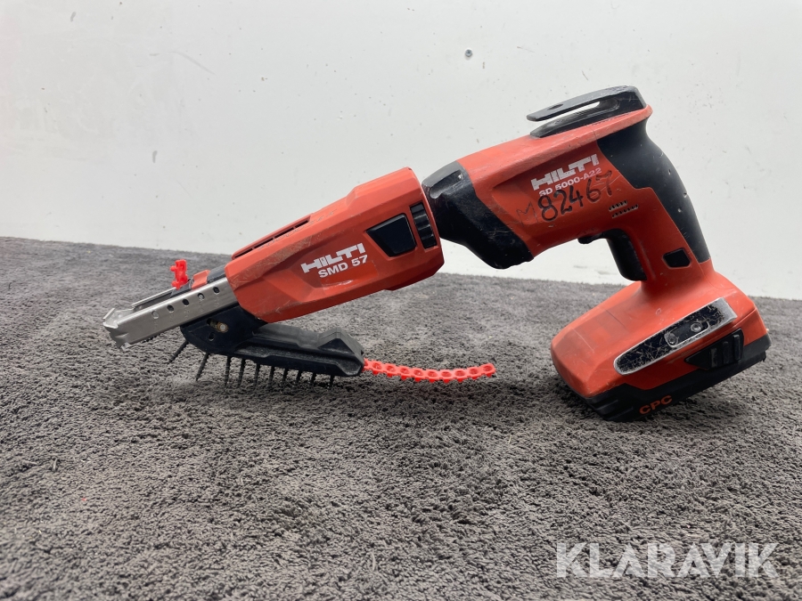 Automatskruvdragare Hilti SD5000-A22 & SMD 57