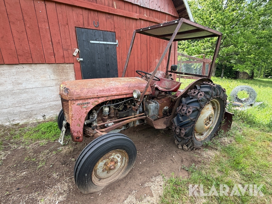 Veterantraktor Massey Ferguson Grålle