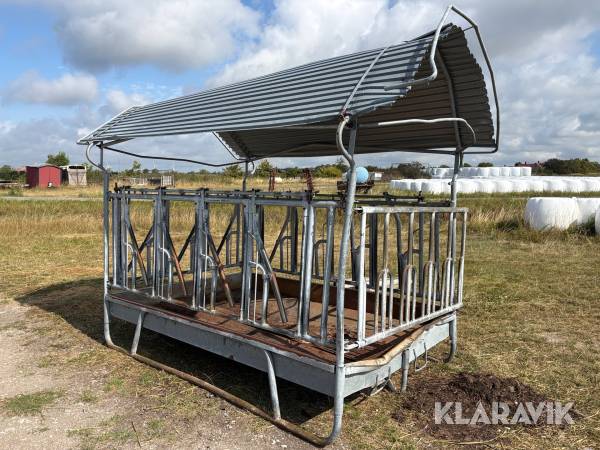 Foderhäck med bogstöd 14 platsers 3,6x2,2m