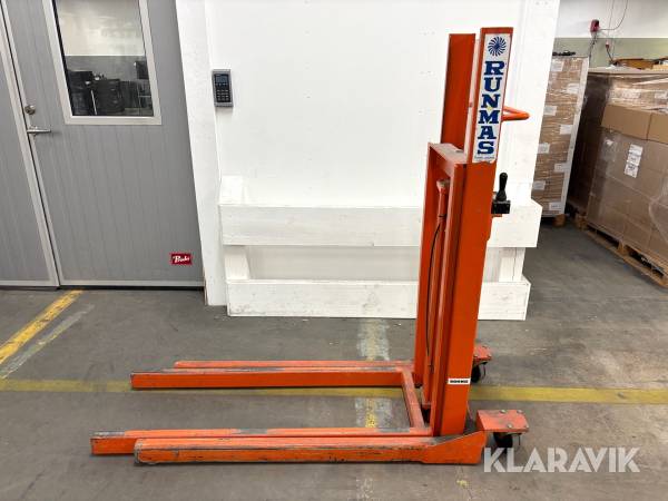 Materiallyft tryckluftsdriven Runmas