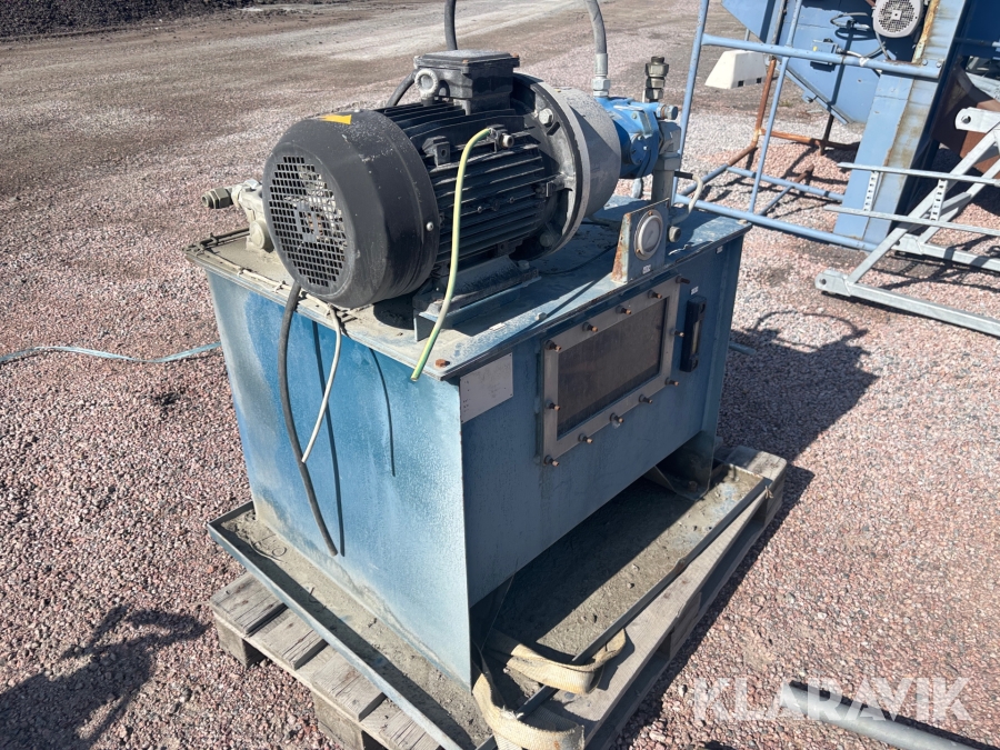 Hydraulaggregat Pmchydraulics 11-2141 med motor