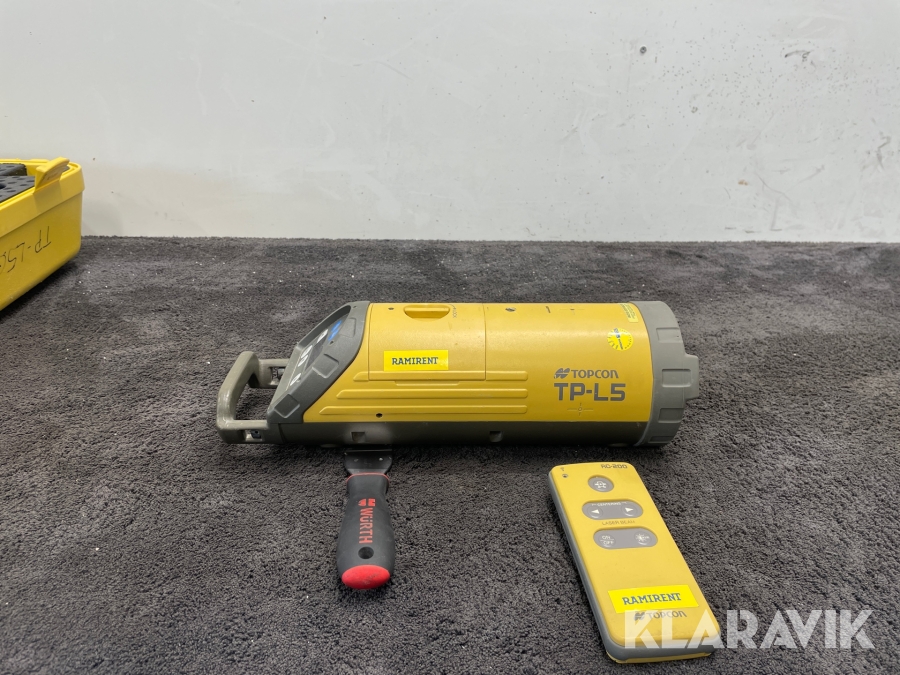 Rörlaser Gröntljus Topcon TP L5G