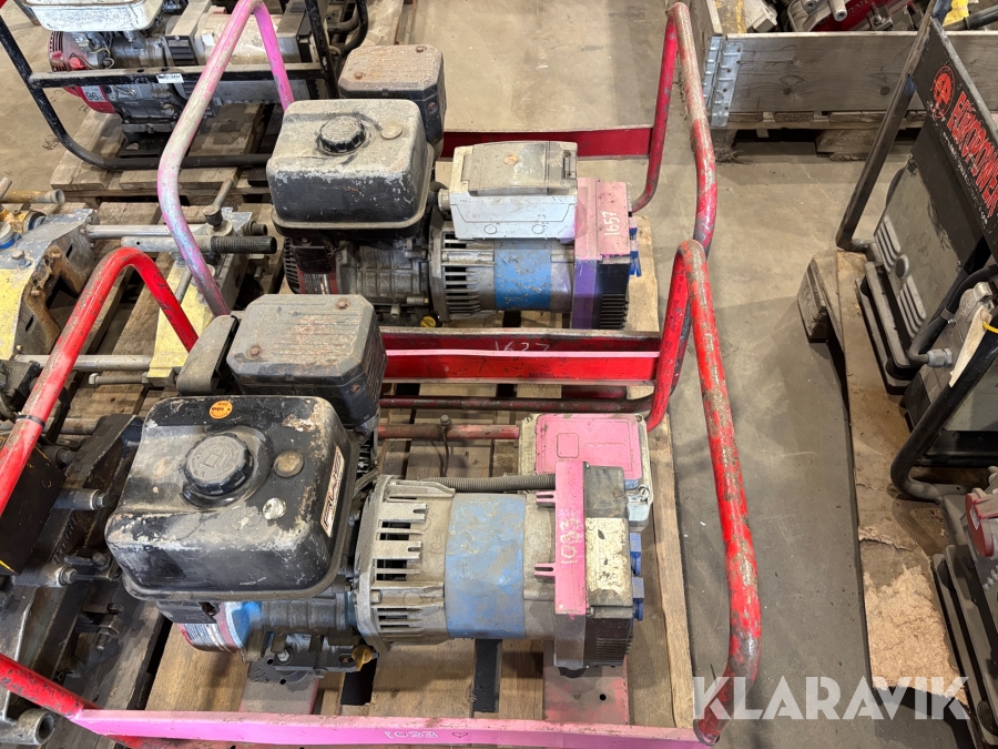 Elverk Railweld 4kW 2st