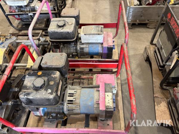 Elverk Railweld 4kW 2st