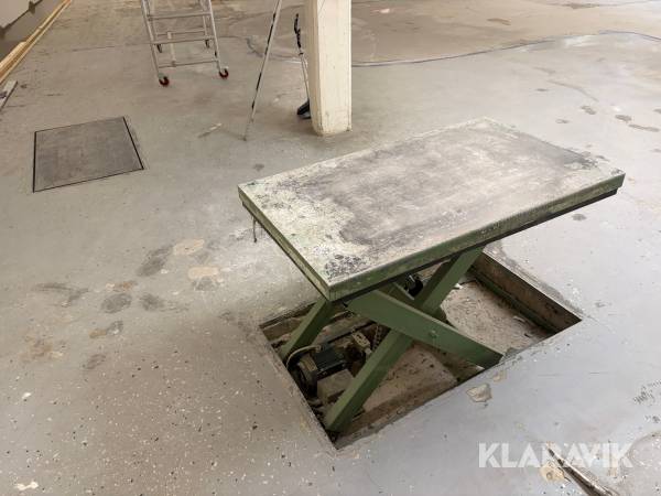 Hydrauliskt Saxliftsbord 2st Marco