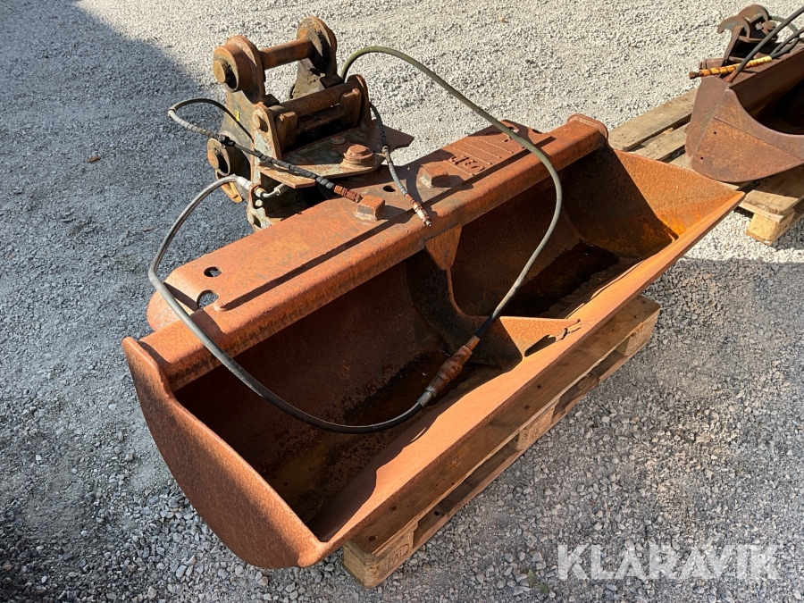 Hydraulisk planerskopa Viby Jern 150cm S45