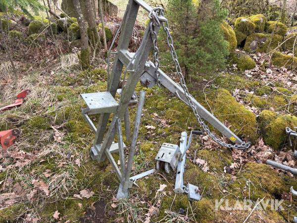 Kran till skogskärra Kellfri SV12 med vajer