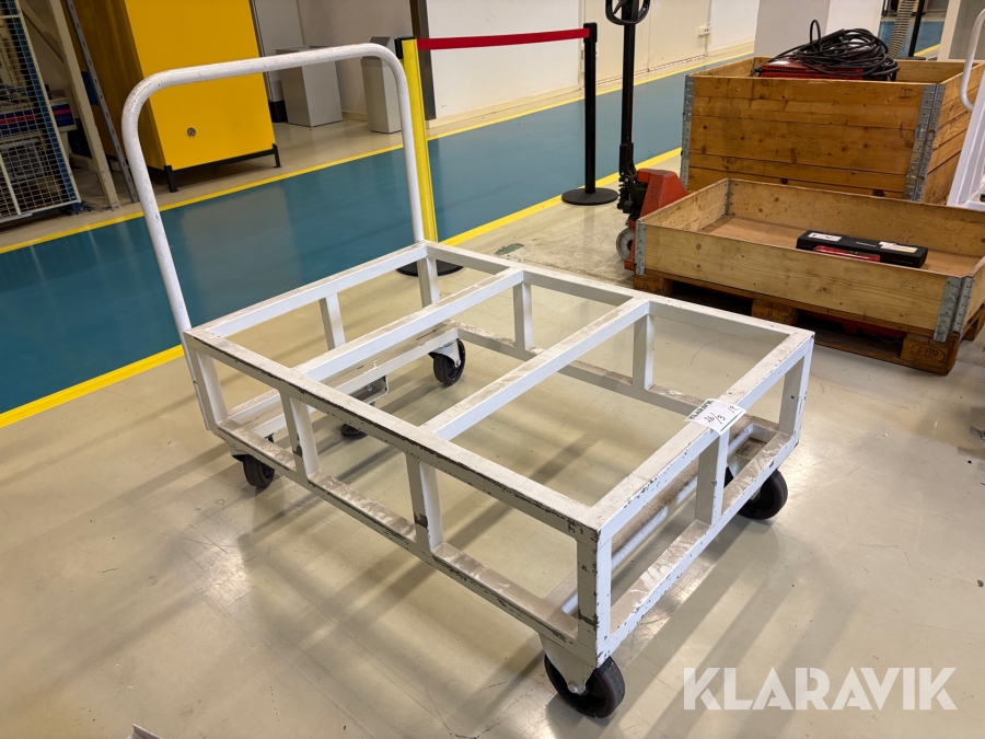 Pallvagn för helpall