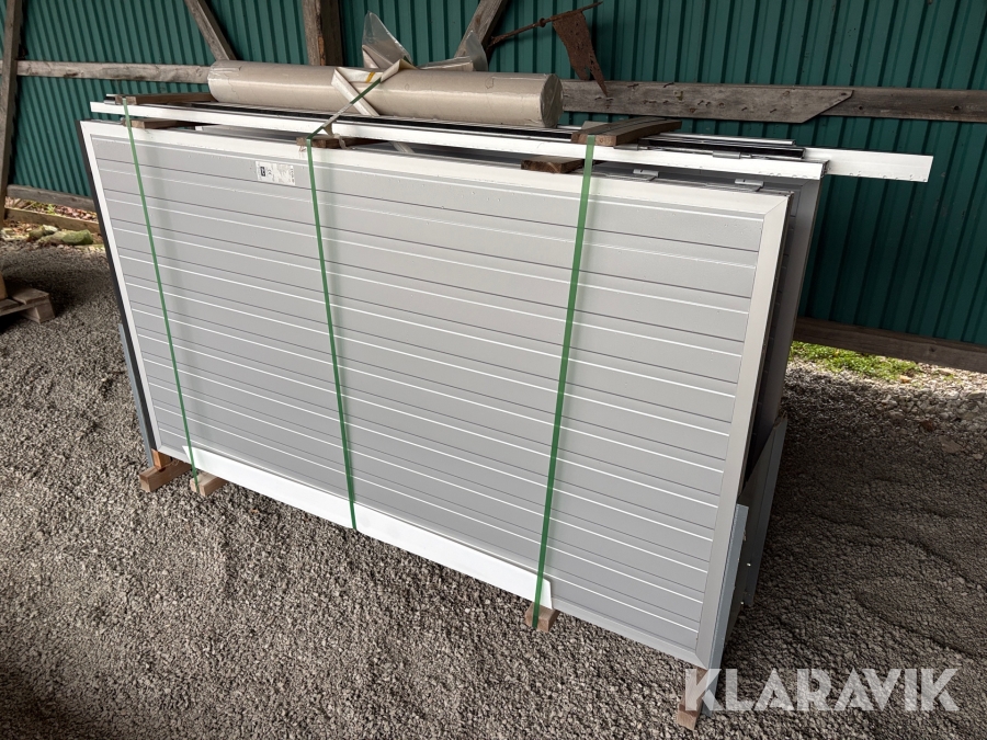 Manuell vikport Prido 2370x2085mm aluminium