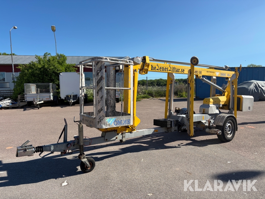 Släpvagnslift Omme Mini12 EZ