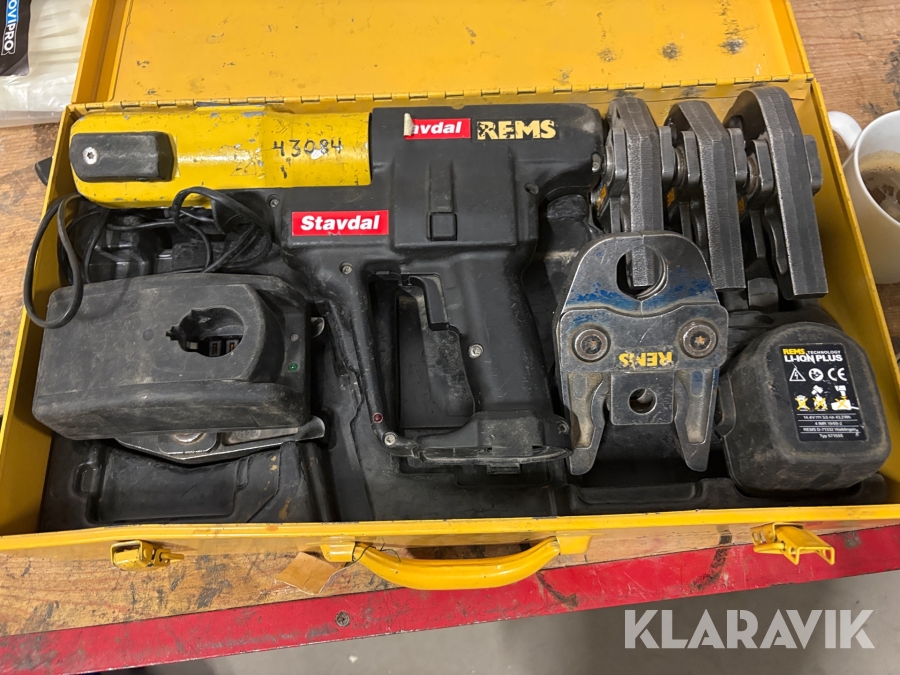 REMS Minipress Pressverktyg med M-käftar