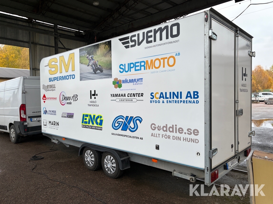 Skåpsläp Tomplan 500