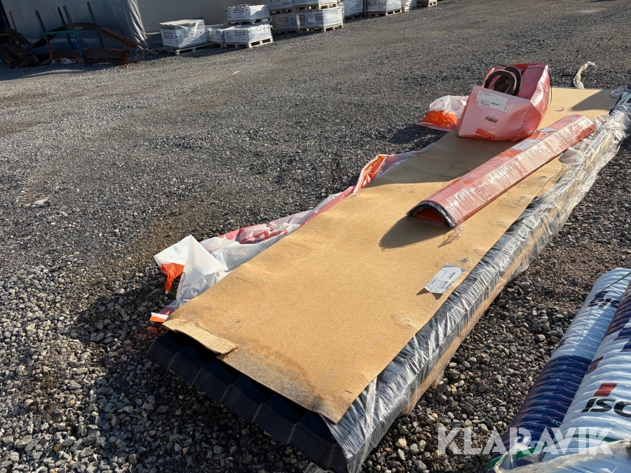 Plåttak ArcelorMittal Svart original 0,5 mm GCR 26st