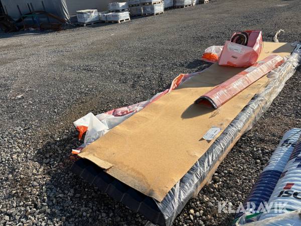 Plåttak ArcelorMittal Svart original 0,5 mm GCR 26st