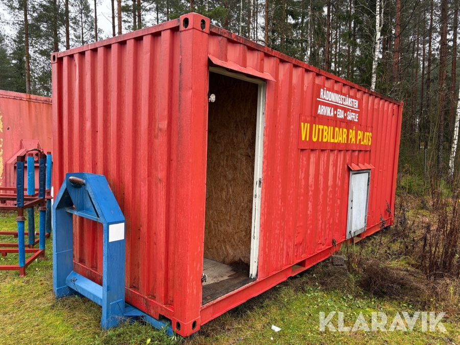 Container/ Lastväxlarflak 20 fot