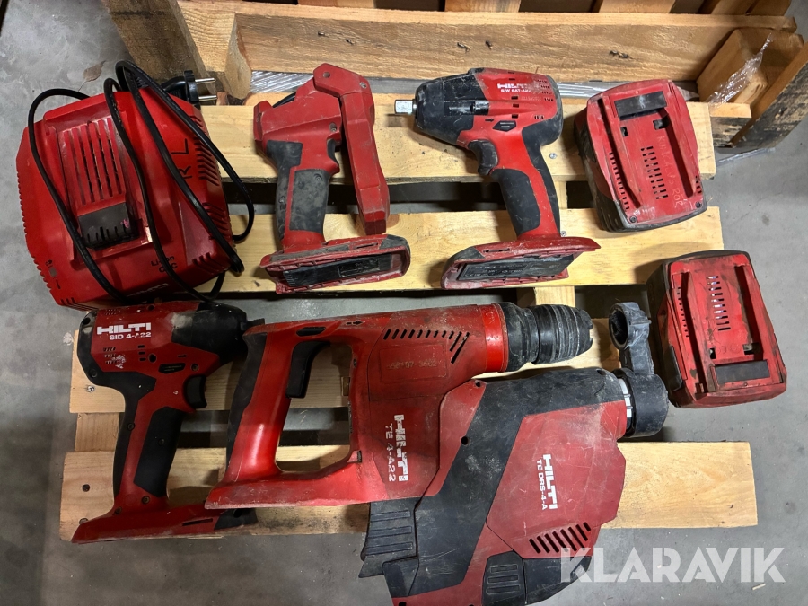Handmaskiner Hilti Slagborr + Mutterknack