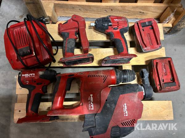 Handmaskiner Hilti Slagborr + Mutterknack