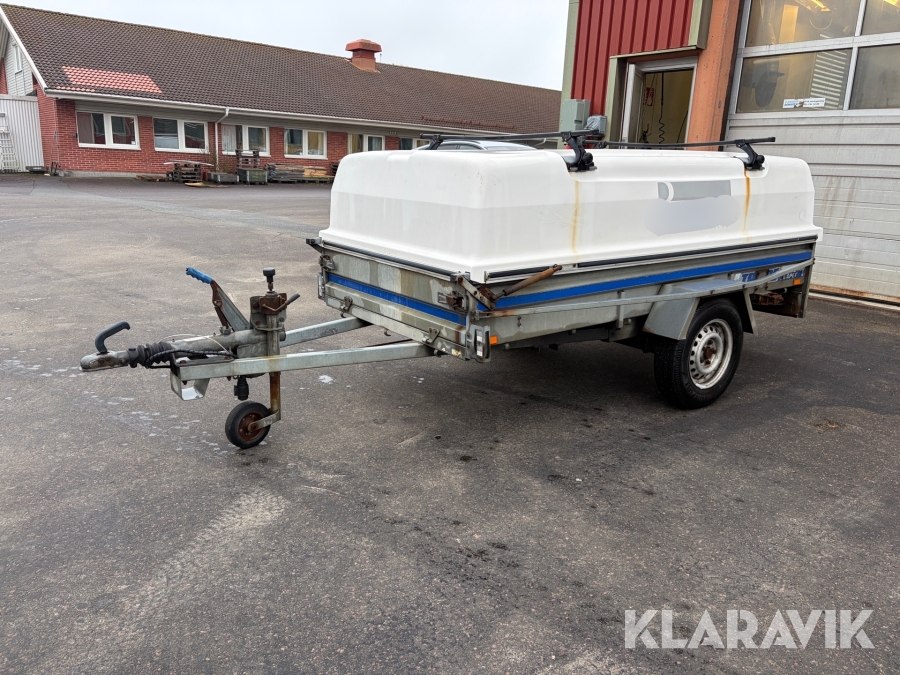 Personbilssläp Trailergruppen L 1000