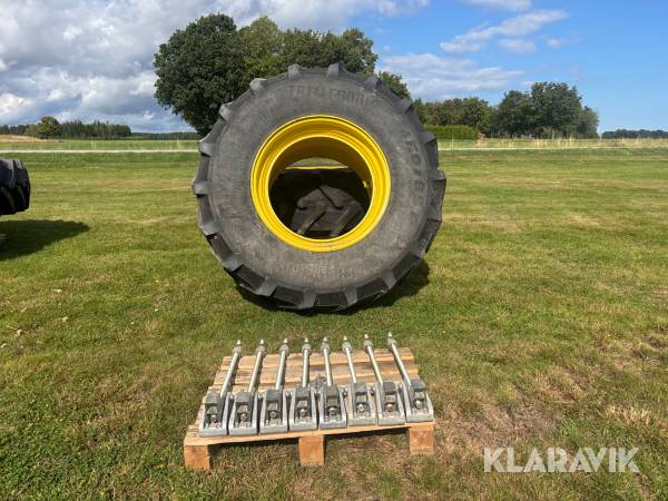 Dubbelmontage Trelleborg 460/85R30