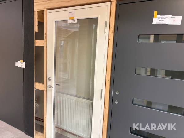 Ytterdörr Nordiska Fönster Råå Glas Standard