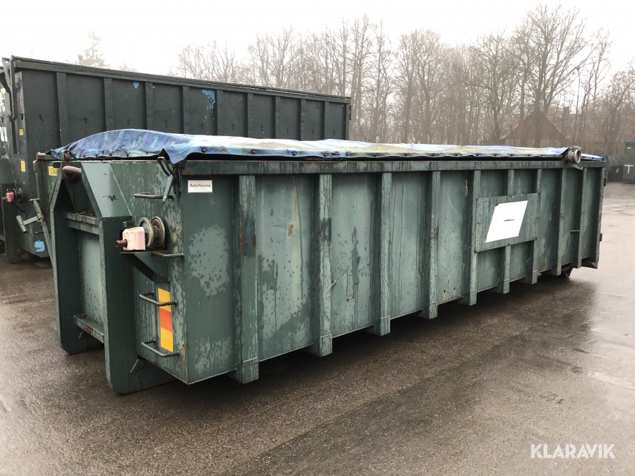 Slamcontainer /  Stor lastväxlarcontainer 