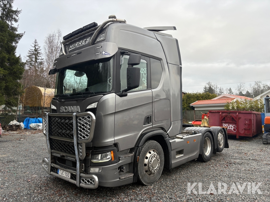 Lastbil Dragbil Scania R450