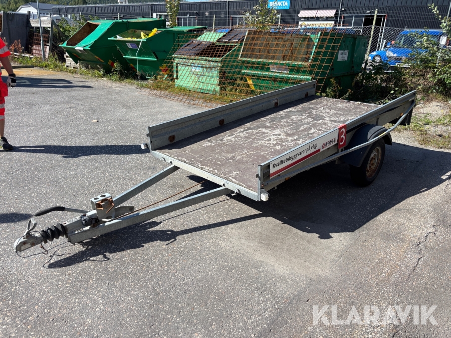 Personbilssläp Thule D1000