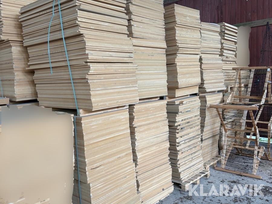 MDF-skivor 1000x750x20mm 10st pall