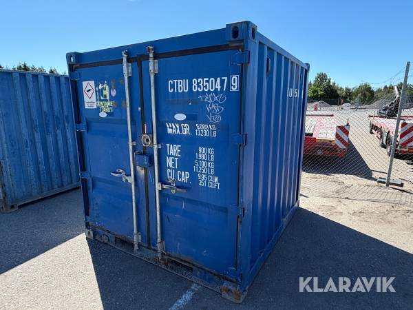 Container 8" Med verktyg och Utrustning