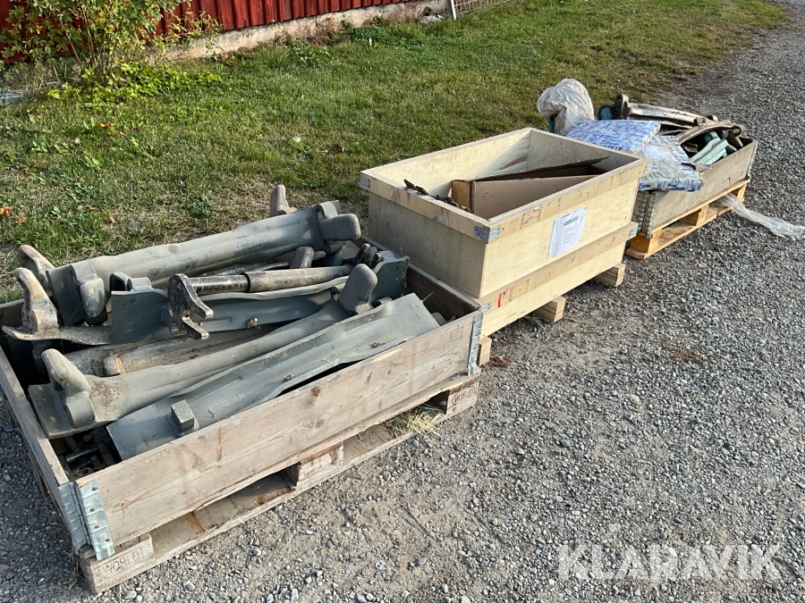 Utrustning tillbehör skogsmaskin