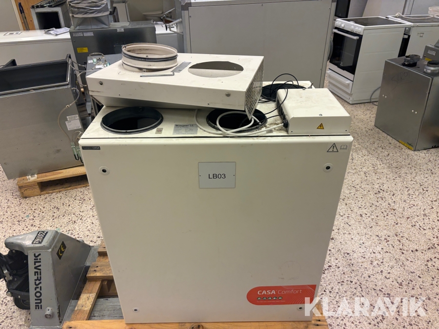Ventilationsaggregat Swegon Casa R7 Comfort