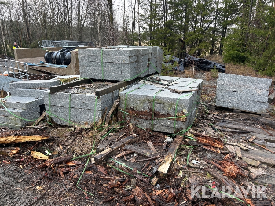 Granitsten ca 100 st