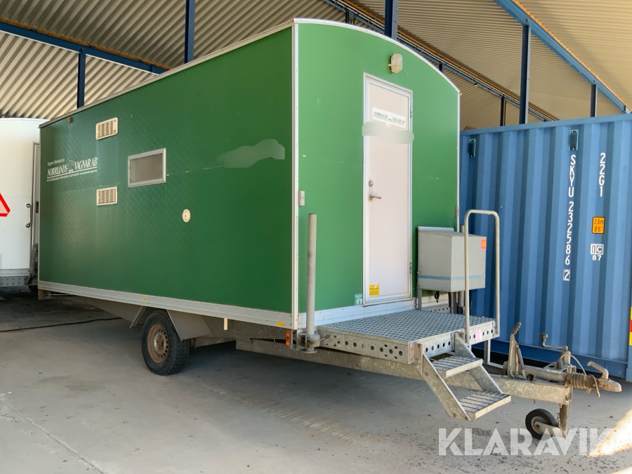 Personalvagn med bäddar Norrlandsvagnar B2-3208