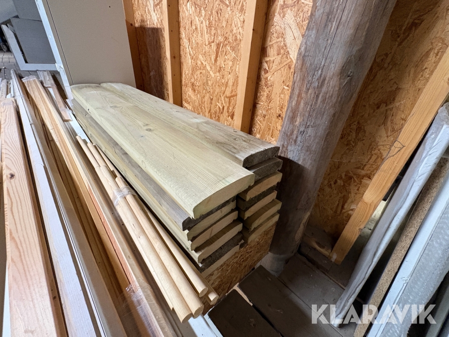Kapade överliggare Impregnerade