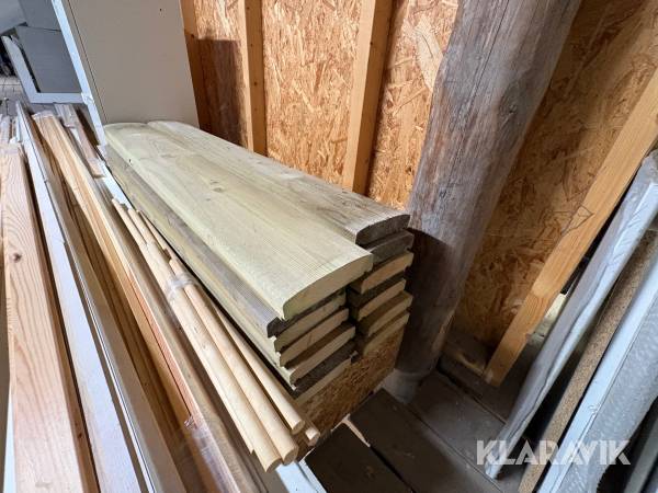Kapade överliggare Impregnerade