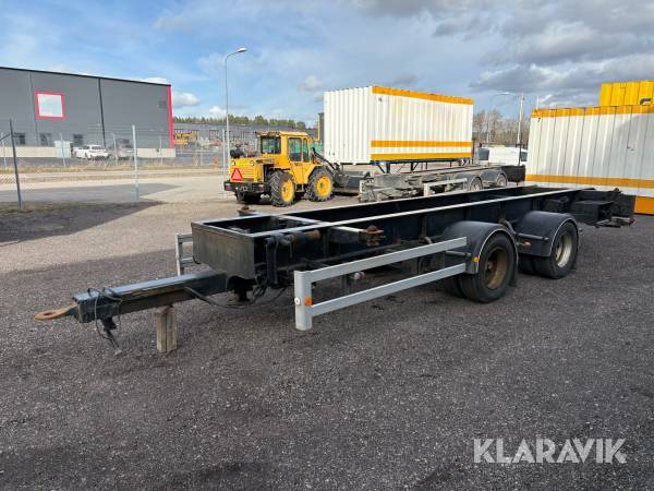 Containersläp Kaupe 2kpc75
