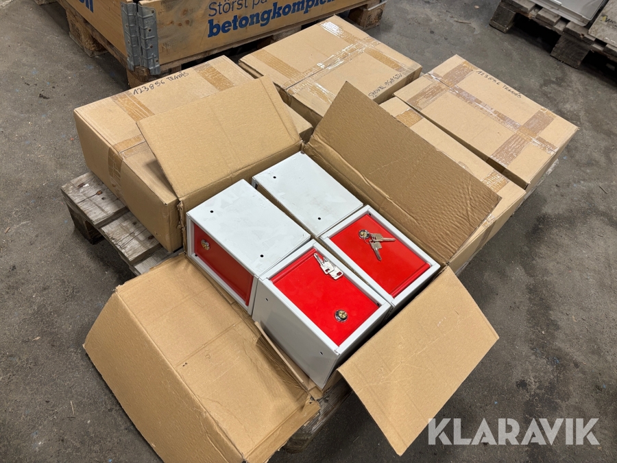 Värdefacksskåp - 20st