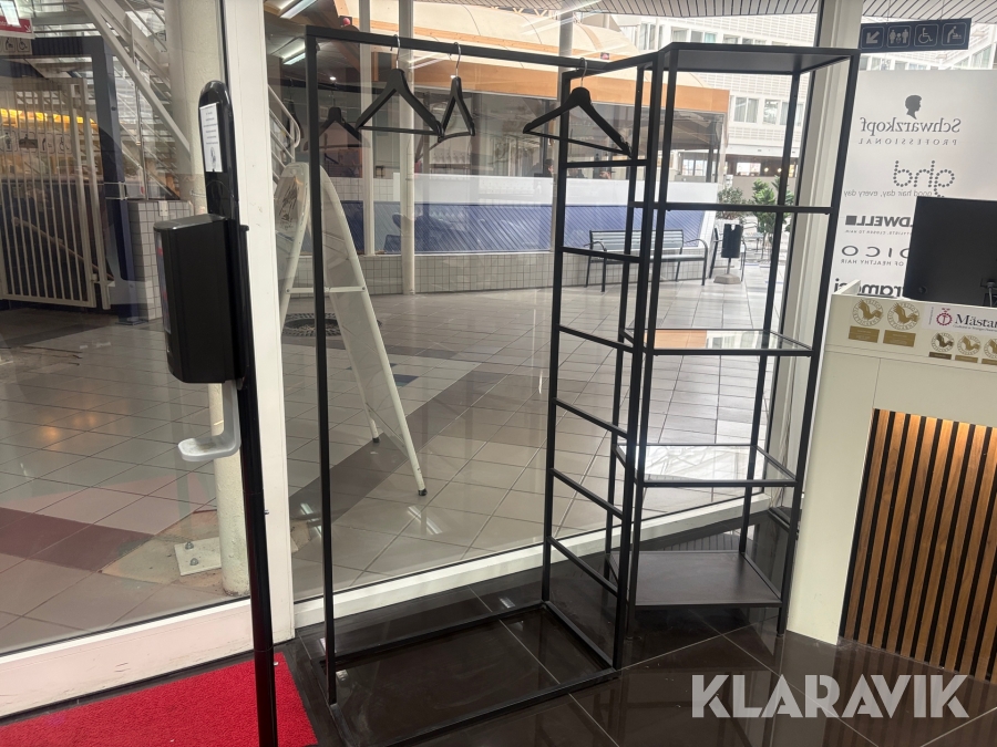 Klädhängare & Displayhylla