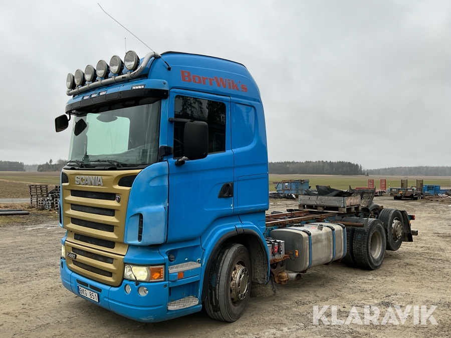 Chassi Scania R480 6x2