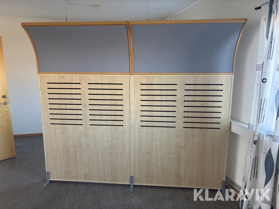Skärmvägg/rumsavdelare med ljudisolering