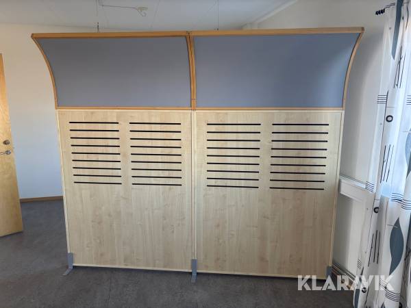 Skärmvägg/rumsavdelare med ljudisolering