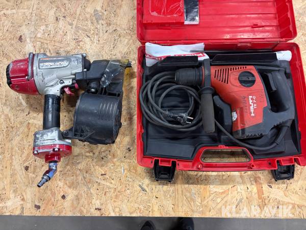 Kombihammare 1 st, Spikverktyg 1 st Hilti / Max 