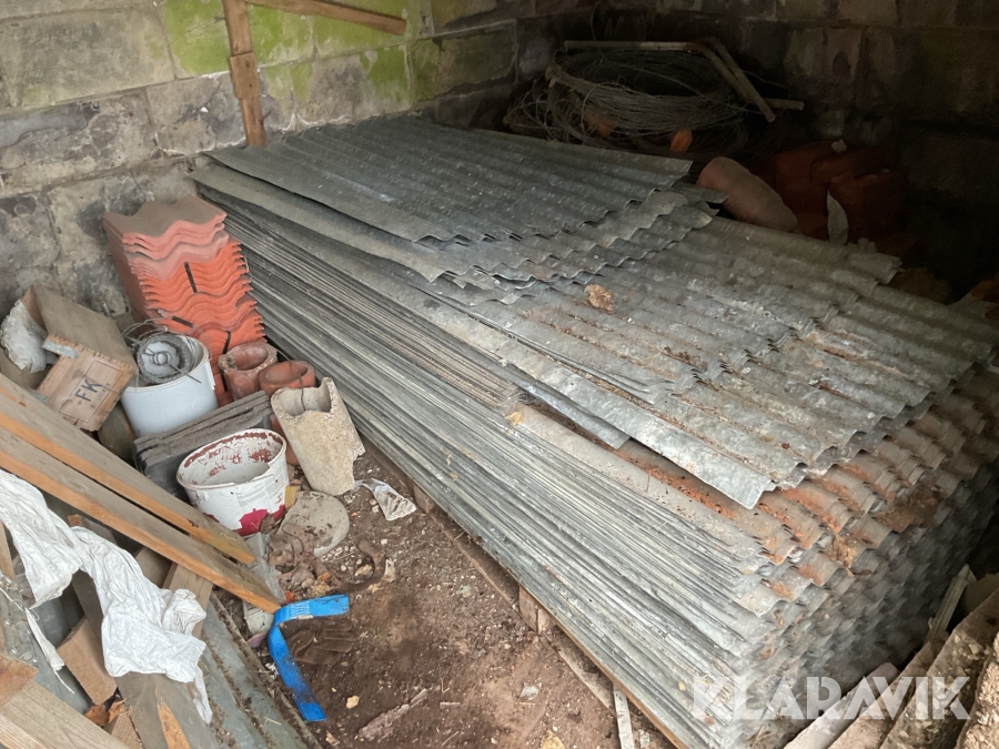 Begagnad takplåt 130st